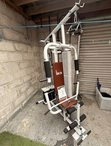 Homcom adjustable home gym - adjustable,