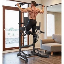 Power Tower Dip Station Pull